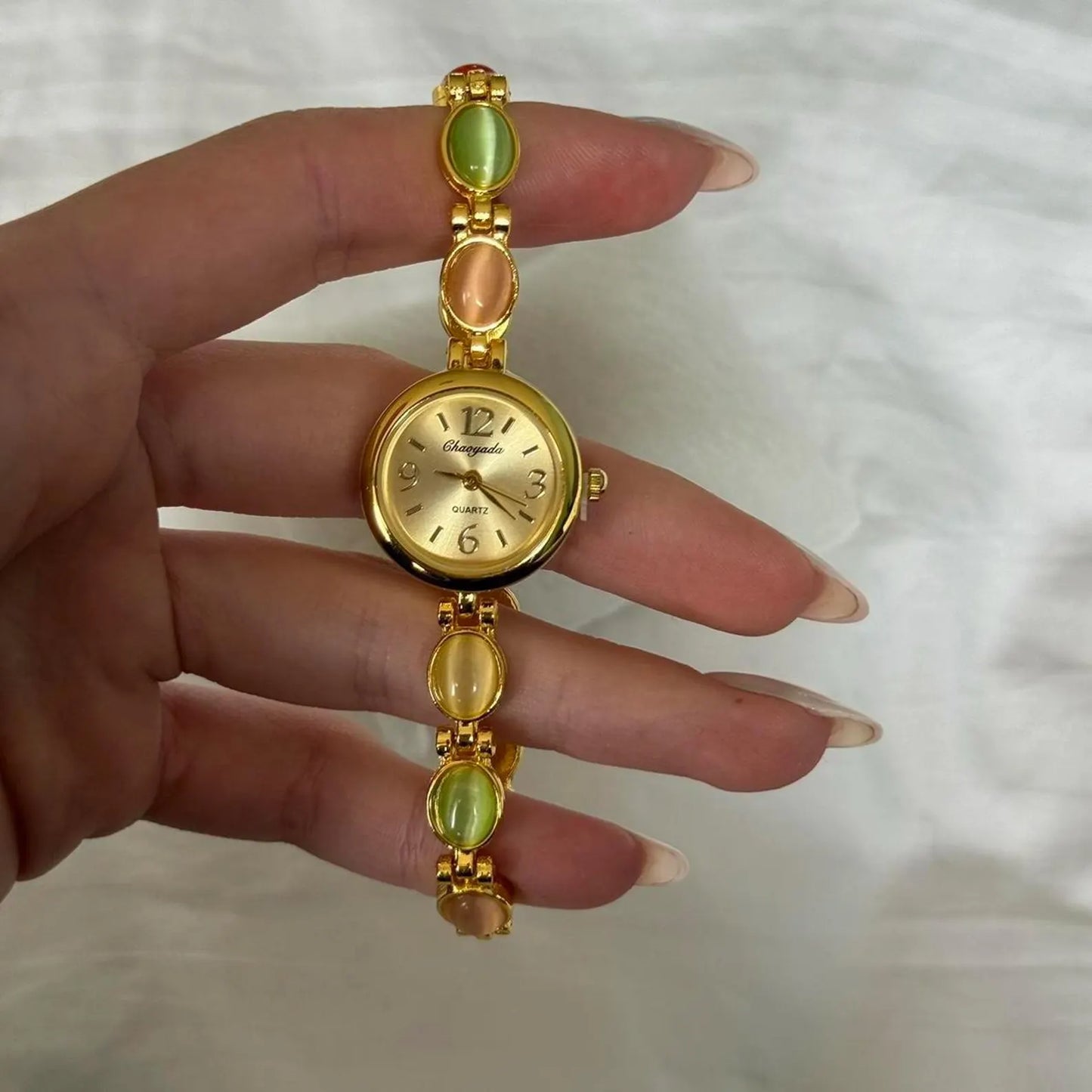 Multi Gem Wrist Piece